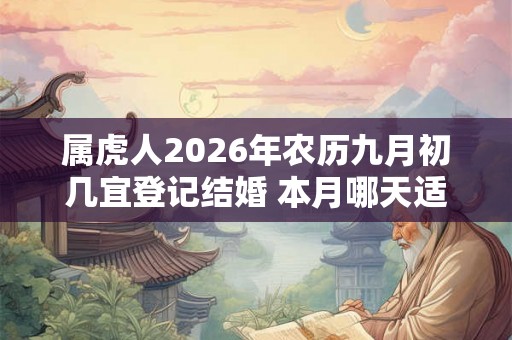 属虎人2026年农历九月初几宜登记结婚 本月哪天适合领证