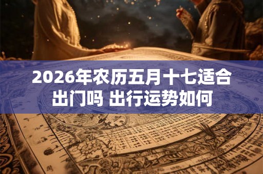 2026年农历五月十七适合出门吗 出行运势如何