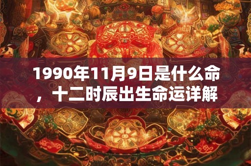 1990年11月9日是什么命，十二时辰出生命运详解