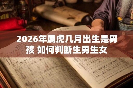 2026年属虎几月出生是男孩 如何判断生男生女