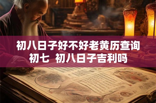 初八日子好不好老黄历查询初七  初八日子吉利吗
