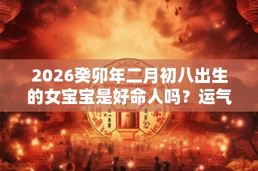 2026癸卯年二月初八出生的女宝宝是好命人吗？运气好吗