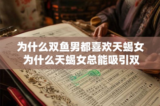 为什么双鱼男都喜欢天蝎女 为什么天蝎女总能吸引双鱼男的注意