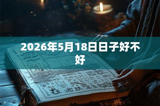 2026年5月18日日子好不好