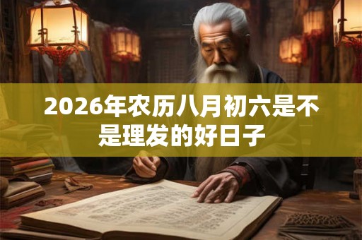2026年农历八月初六是不是理发的好日子 2026年农历八月初六是不是理发的好日子