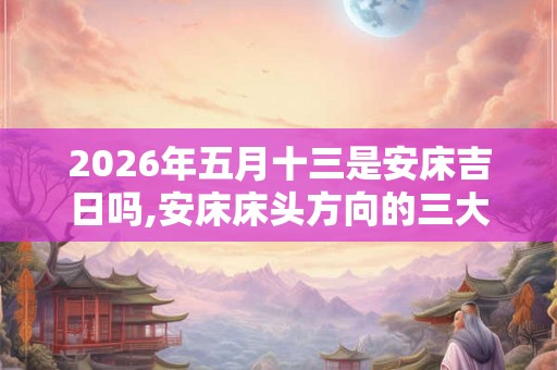 2026年五月十三是安床吉日吗,安床床头方向的三大忌