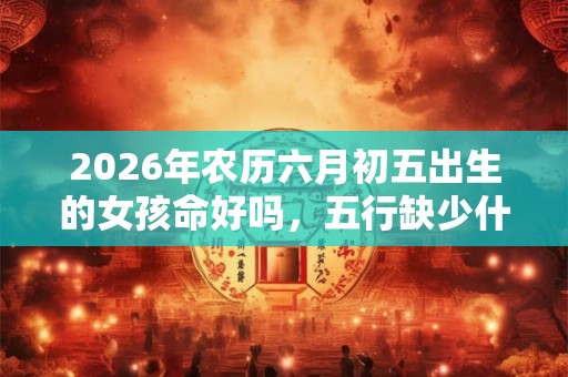 2026年农历六月初五出生的女孩命好吗,五行缺少什么? 2026年农历六月初五出生的女孩命好吗,五行缺少什么?