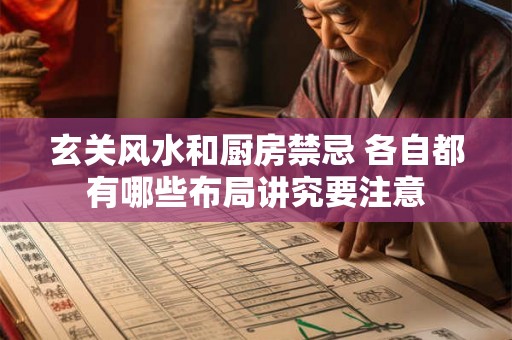 玄关风水和厨房禁忌 各自都有哪些布局讲究要注意 玄关风水和厨房禁忌 各自都有哪些布局讲究要注意
