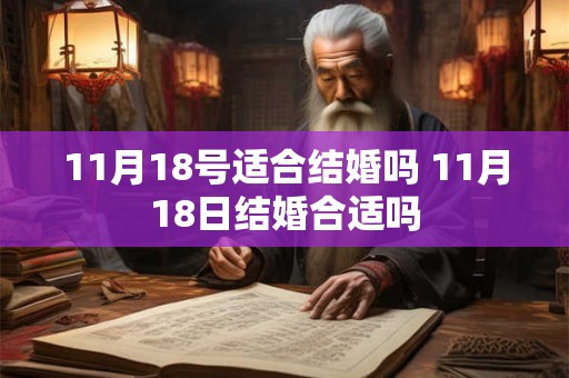 11月18号适合结婚吗 11月18日结婚合适吗