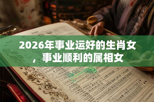 2026年事业运好的生肖女,事业顺利的属相女 2026年事业运好的生肖女,事业顺利的属相女