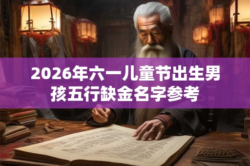 2026年六一儿童节出生男孩五行缺金名字参考 2026年六一儿童节出生男孩五行缺金名字参考