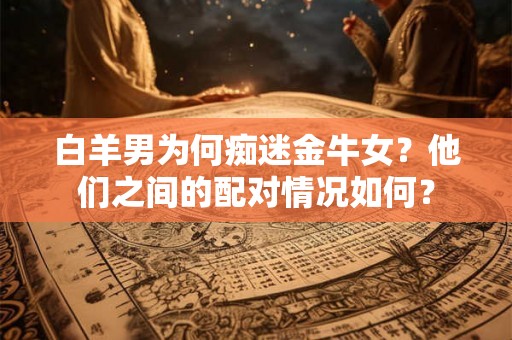 白羊男为何痴迷金牛女？他们之间的配对情况如何？