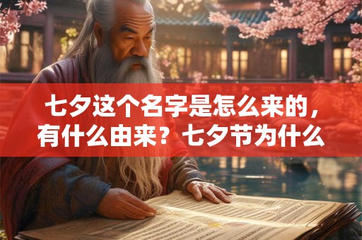 七夕这个名字是怎么来的，有什么由来？七夕节为什么在七月初七？