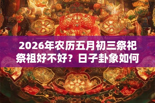 2026年农历五月初三祭祀祭祖好不好？日子卦象如何？