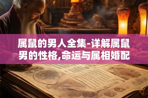 属鼠的男人全集-详解属鼠男的性格,命运与属相婚配表等