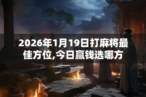 2026年1月19日打麻将最佳方位,今日赢钱选哪方