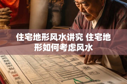 住宅地形风水讲究 住宅地形如何考虑风水