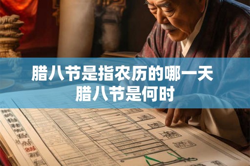 腊八节是指农历的哪一天 腊八节是何时