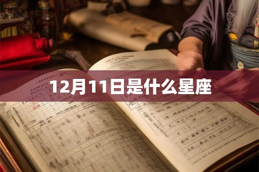 12月11日是什么星座