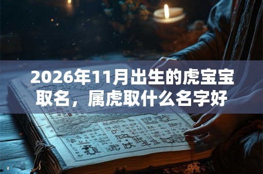 2026年11月出生的虎宝宝取名，属虎取什么名字好