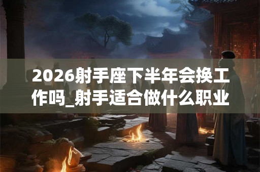 2026射手座下半年会换工作吗_射手适合做什么职业