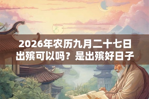 2026年农历九月二十七日出殡可以吗？是出殡好日子吗？