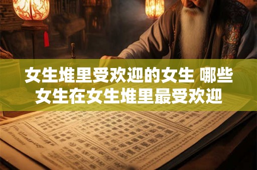 女生堆里受欢迎的女生 哪些女生在女生堆里最受欢迎 女生堆里受欢迎的女生 哪些女生在女生堆里最受欢迎