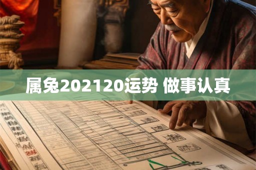 属兔202120运势 做事认真 属兔202120运势 做事认真