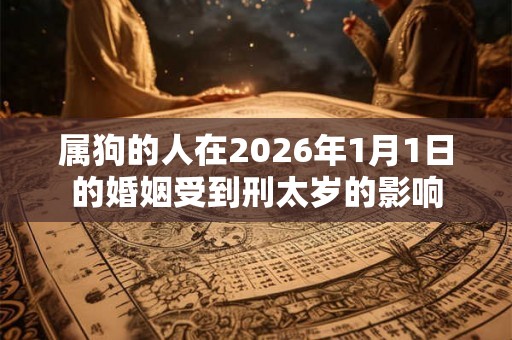 属狗的人在2026年1月1日的婚姻受到刑太岁的影响