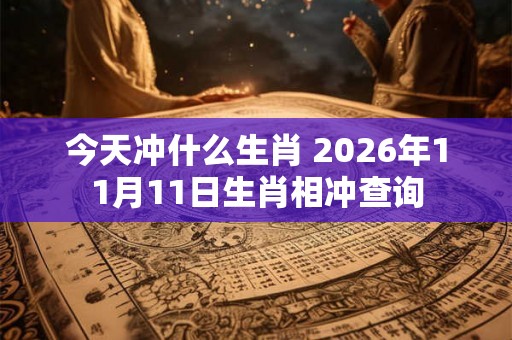 今天冲什么生肖 2026年11月11日生肖相冲查询 今天冲什么生肖 2026年11月11日生肖相冲查询