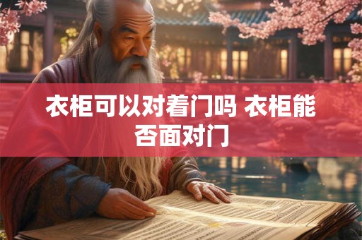 衣柜可以对着门吗 衣柜能否面对门
