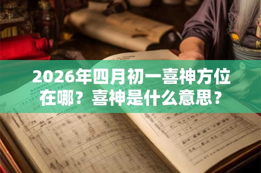 2026年四月初一喜神方位在哪？喜神是什么意思？