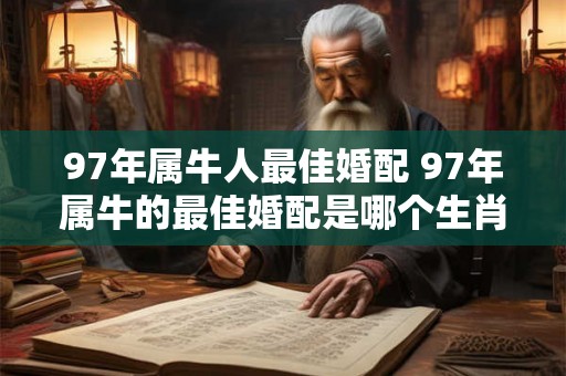 97年属牛人最佳婚配 97年属牛的最佳婚配是哪个生肖