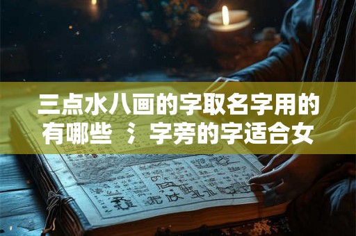 三点水八画的字取名字用的有哪些  氵字旁的字适合女孩名字