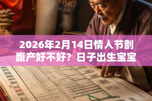2026年2月14日情人节剖腹产好不好？日子出生宝宝命运？