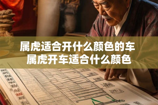 属虎适合开什么颜色的车 属虎开车适合什么颜色