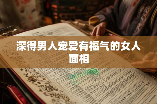 深得男人宠爱有福气的女人面相