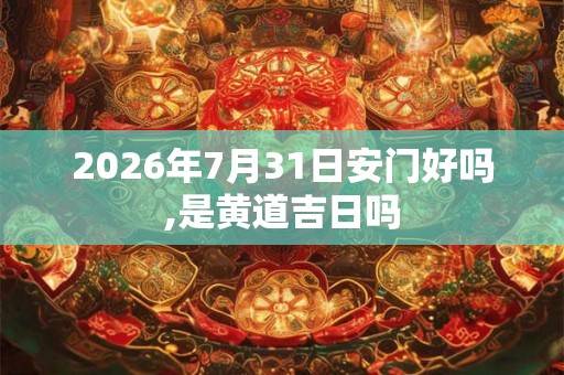 2026年7月31日安门好吗,是黄道吉日吗 2026年7月31日安门好吗,是黄道吉日吗