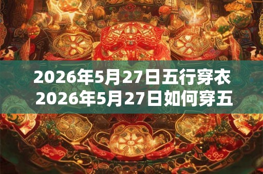 2026年5月27日五行穿衣 2026年5月27日如何穿五行衣