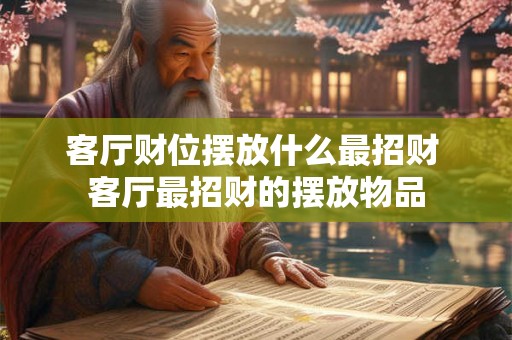 客厅财位摆放什么最招财 客厅最招财的摆放物品