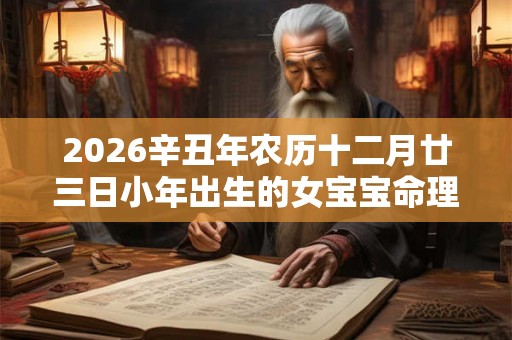 2026辛丑年农历十二月廿三日小年出生的女宝宝命理 2026辛丑年农历十二月廿三日小年出生的女宝宝命理