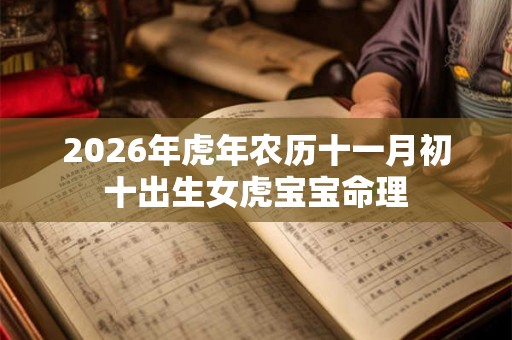 2026年虎年农历十一月初十出生女虎宝宝命理