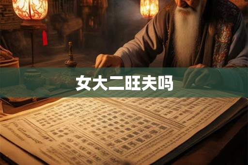 女大二旺夫吗