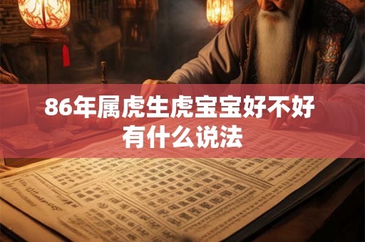86年属虎生虎宝宝好不好 有什么说法