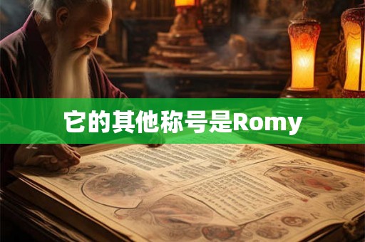 它的其他称号是Romy 它的其他称号是Romy