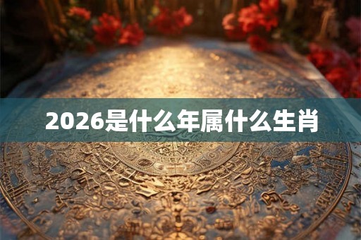 2026是什么年属什么生肖