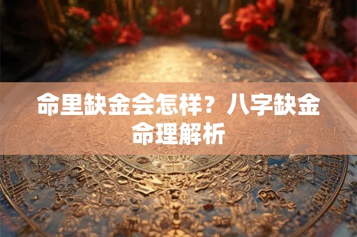 命里缺金会怎样?八字缺金命理解析 命里缺金会怎样?八字缺金命理解析