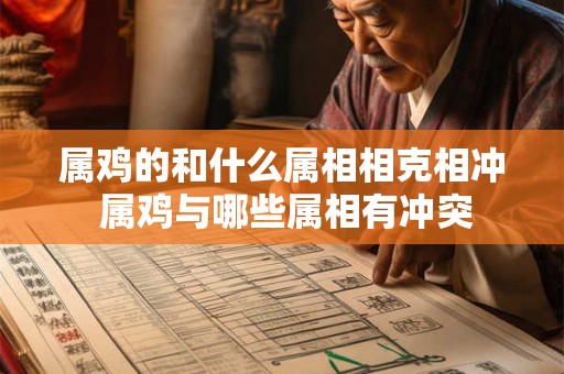 属鸡的和什么属相相克相冲 属鸡与哪些属相有冲突 属鸡的和什么属相相克相冲 属鸡与哪些属相有冲突