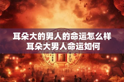 耳朵大的男人的命运怎么样 耳朵大男人命运如何