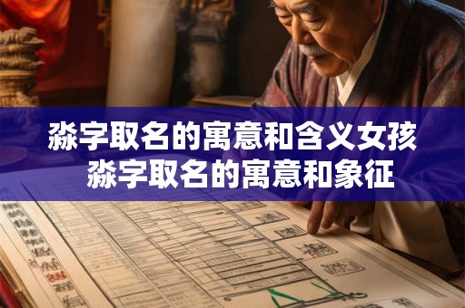 淼字取名的寓意和含义女孩  淼字取名的寓意和象征